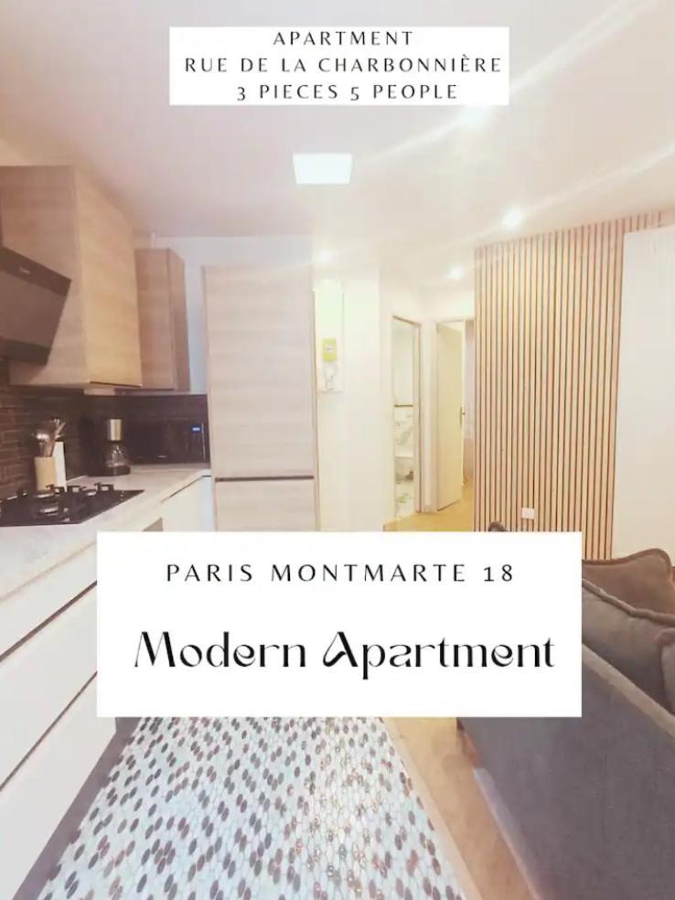 Apt Moderne 2 Chambres 5 Voyageurs Paris Eksteriør billede